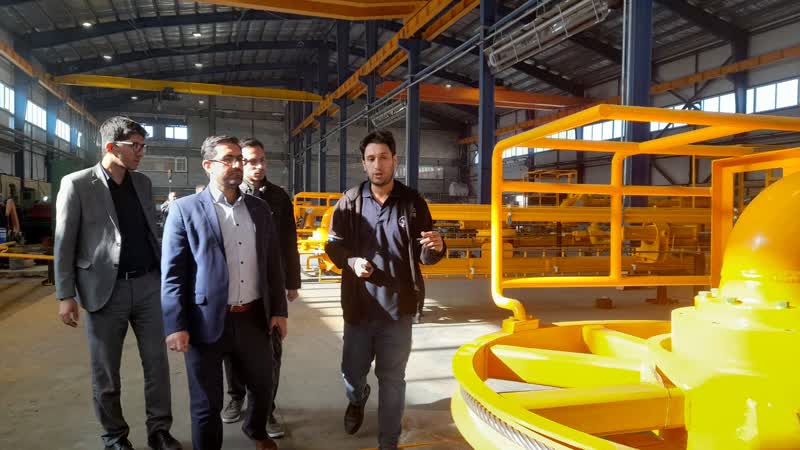 تولید نخستین بازوی بارگیری دریایی کرایوژنیک ۱۶ اینچی برای نخستین بار در آذربایجان‌شرقی
