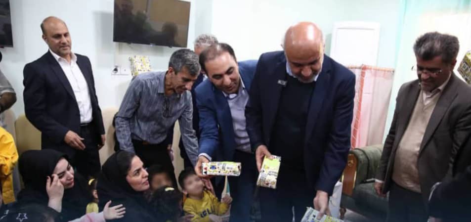 افتتاح مرکز نگهداری شبانه‌روزی نوباوه‌گان موسسه خیریه گلشن آل طاها با حضور وزیر کار