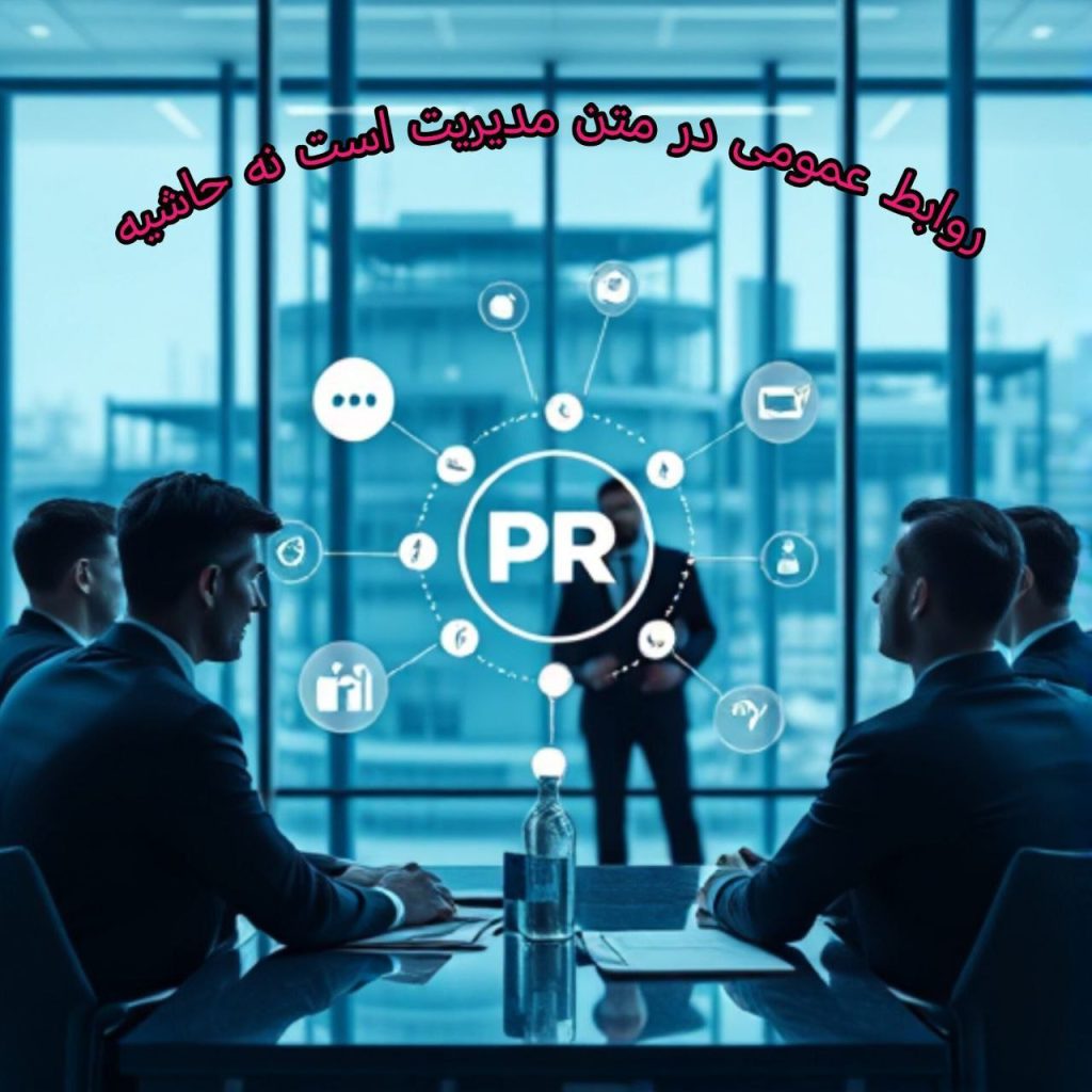 روابط عمومی در متن مدیریت است نه در حاشیه آن